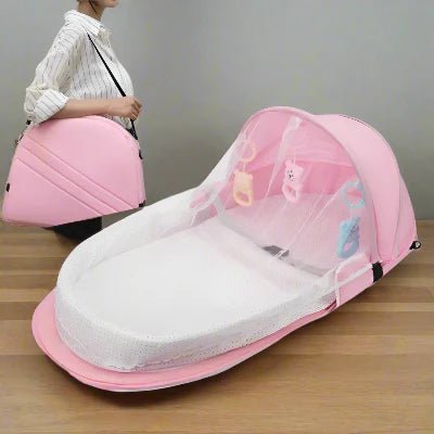 Berceau de Voyage - BabyNest™ - Rose - BB sphère