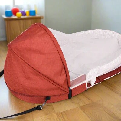 Berceau de Voyage - BabyNest™ - Rouge - BB sphère
