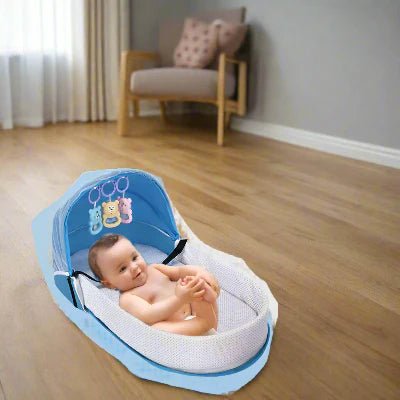 Berceau de Voyage - BabyNest™ - Bleu - BB sphère