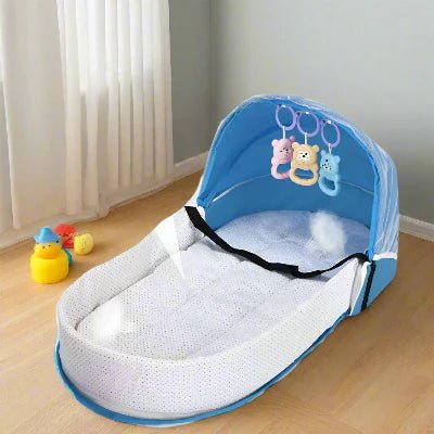 Berceau de Voyage - BabyNest™ - Bleu - BB sphère