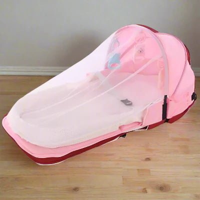 Berceau de Voyage - BabyNest™ - Rose - BB sphère