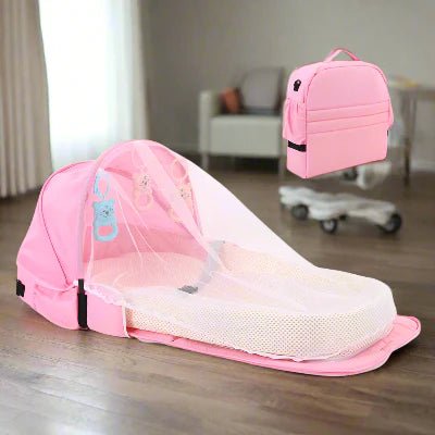 Berceau de Voyage - BabyNest™ - Rose - BB sphère