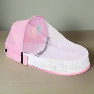 Berceau de Voyage - BabyNest™ - Rose - BB sphère