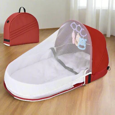 Berceau de Voyage - BabyNest™ - Rouge - BB sphère