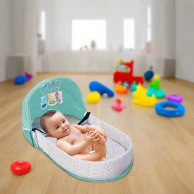 Berceau de Voyage - BabyNest™ - Vert - BB sphère