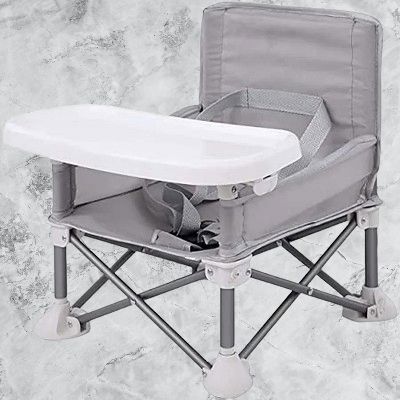 Chaise Pliante - BabyBoosterSeat™ - Gris - BB sphère
