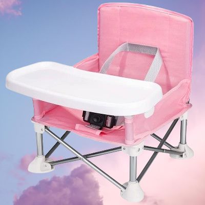 Chaise Pliante - BabyBoosterSeat™ - Rose - BB sphère