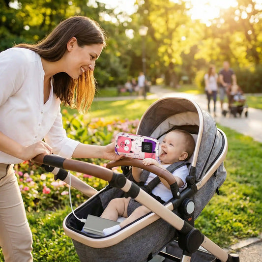 Chauffe biberon sortie poussette