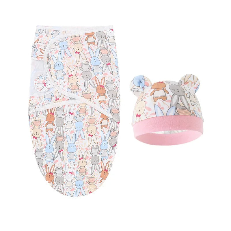 Nid d'ange bebe couleur rose