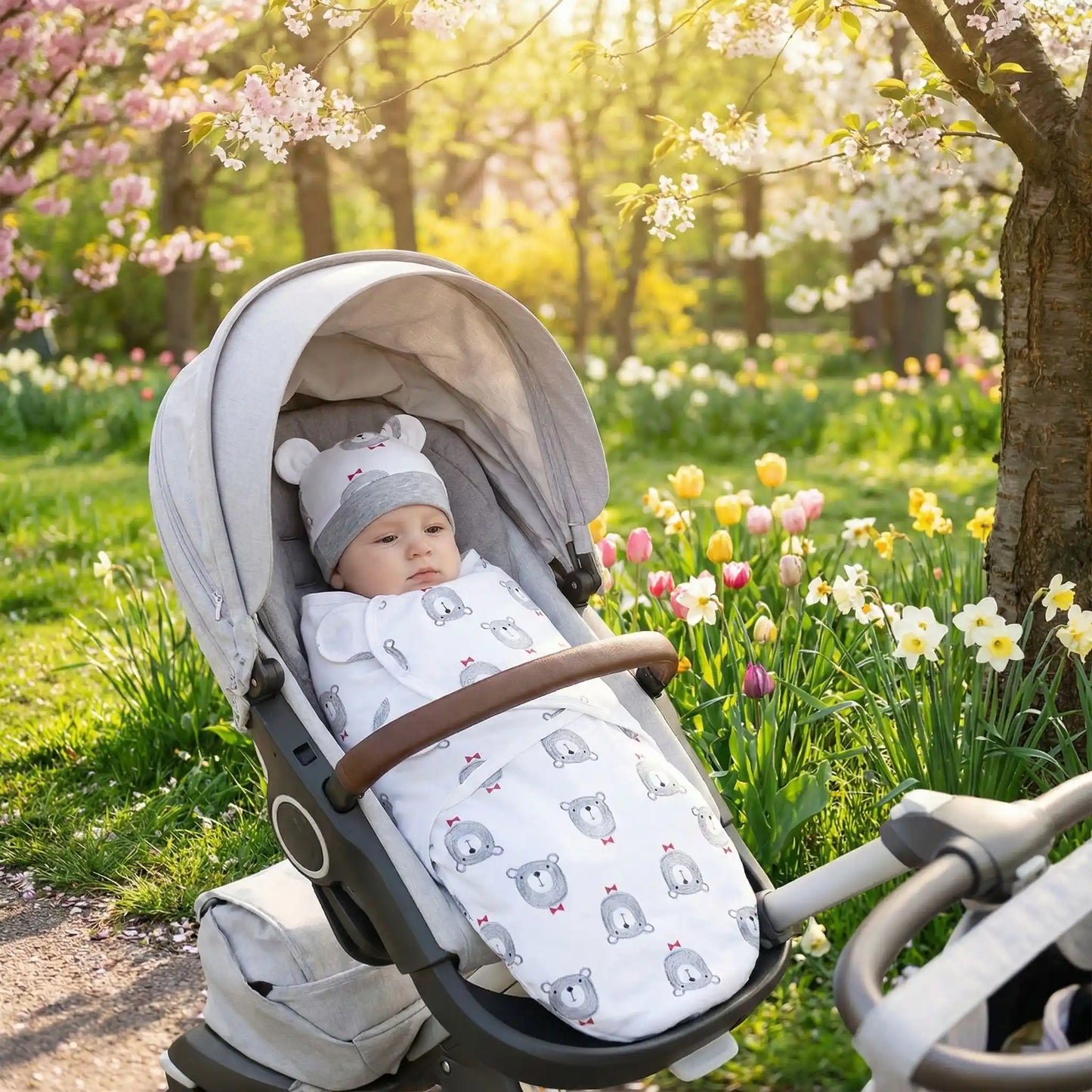 Nid d'ange bebe randonnée en poussette