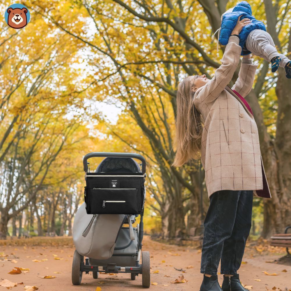 Sac à Langer - BabyTravel™ - Noir - BB sphère